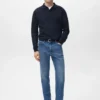 Ben Cropped Tapered-Fit Jeans