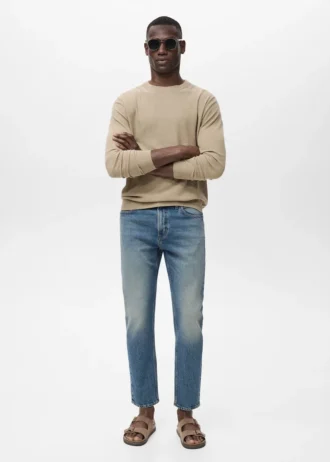 Ben Cropped Tapered-Fit Jeans