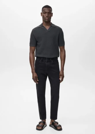 Ben Cropped Tapered-Fit Jeans