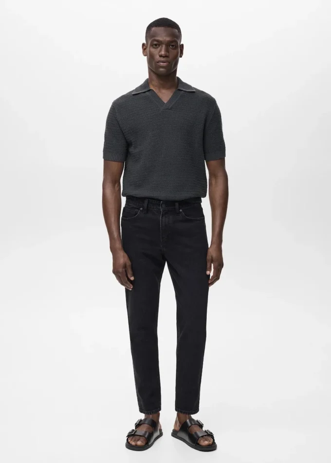 Ben Cropped Tapered-Fit Jeans