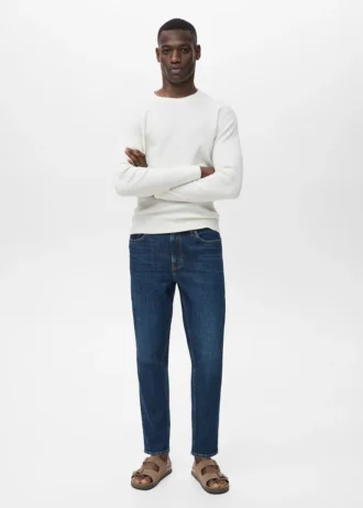 Ben Cropped Tapered-Fit Jeans