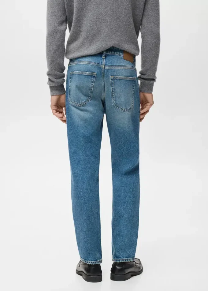 Ben Cropped Tapered-Fit Jeans