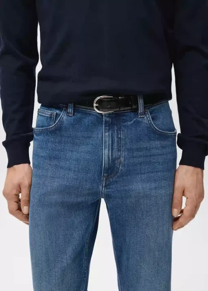 Ben Cropped Tapered-Fit Jeans