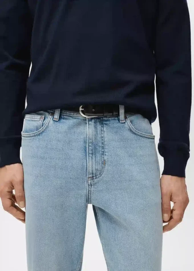 Ben Cropped Tapered-Fit Jeans