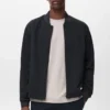 Bequemer Stretch-Hoodie mit Reißverschluss