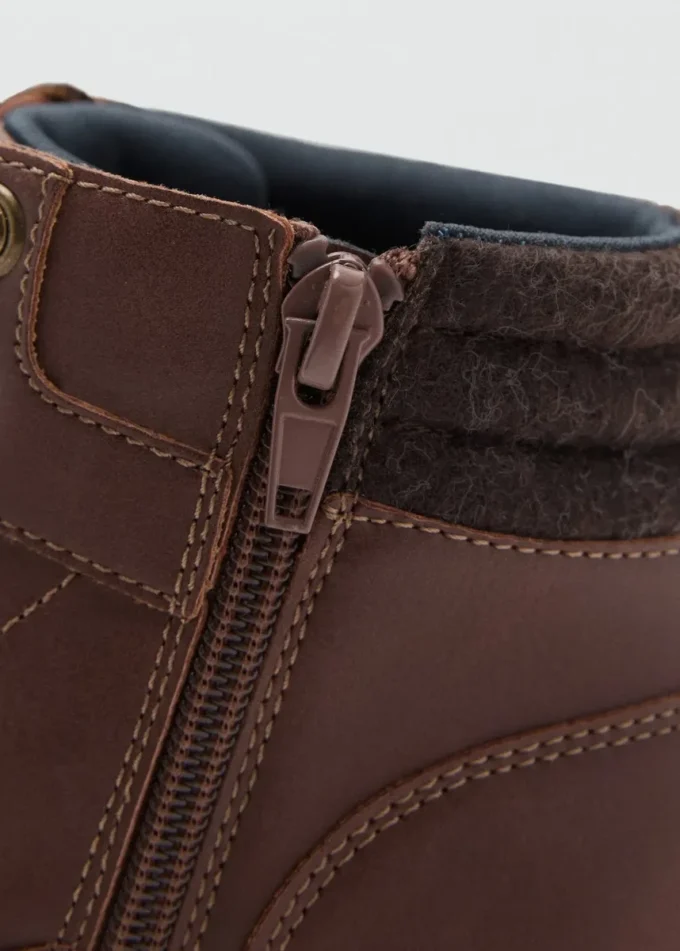 Bergstiefel mit Reißverschluss