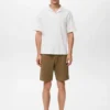 Bermudashorts aus 100 % Baumwolle mit Kordelzug Bermudashorts aus 100 % Baumwolle mit Kordelzug