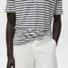 Bermudashorts aus Baumwolle mit elastischem Innenbund Bermudashorts aus Baumwolle mit elastischem Innenbund