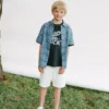 Bermudashorts aus Denim Bermudashorts aus Denim