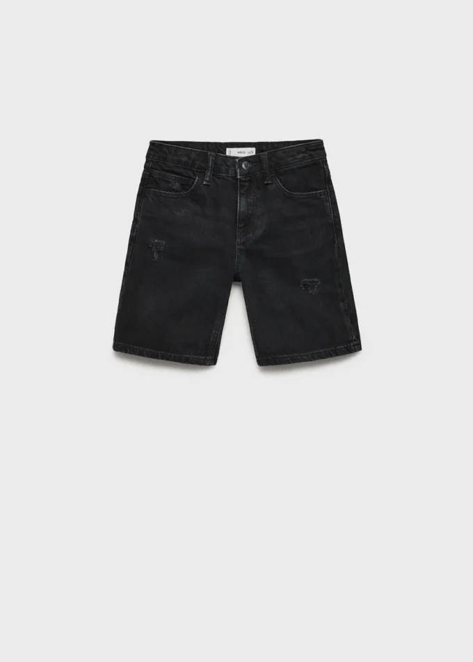 Bermudashorts aus Denim Bermudashorts aus Denim