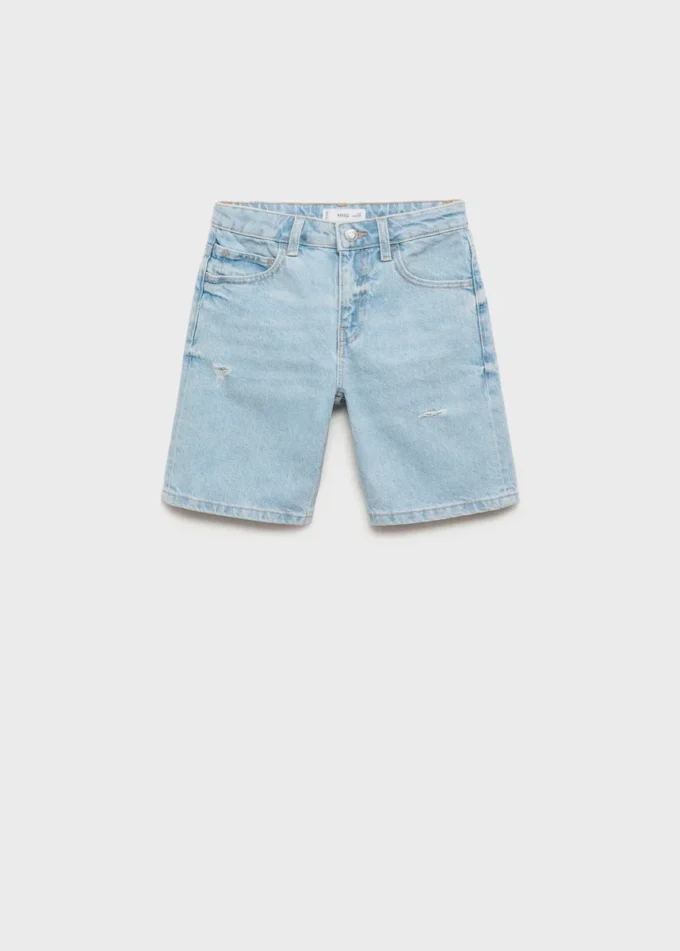 Bermudashorts aus Denim Bermudashorts aus Denim