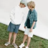 Bermudashorts aus Denim Bermudashorts aus Denim