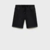 Bermudashorts aus Denim mit Kordelzug Bermudashorts aus Denim mit Kordelzug