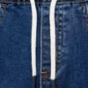 Bermudashorts aus Denim mit Kordelzug Bermudashorts aus Denim mit Kordelzug