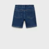 Bermudashorts aus Denim mit Kordelzug Bermudashorts aus Denim mit Kordelzug