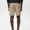 Bermudashorts aus Leinen-Baumwollmischung