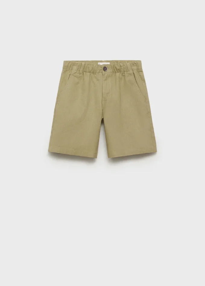 Bermudashorts aus Leinenmischung Bermudashorts aus Leinenmischung