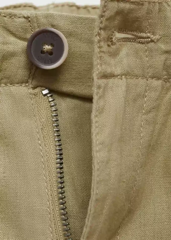 Bermudashorts aus Leinenmischung Bermudashorts aus Leinenmischung