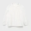 Bestickte Baumwollbluse Bestickte Baumwollbluse