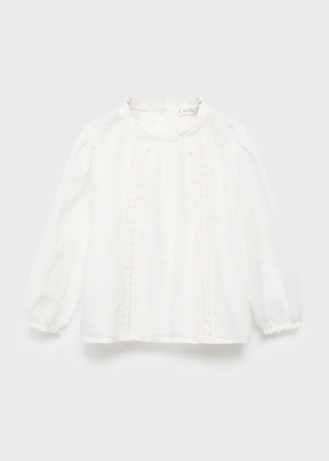 Bestickte Baumwollbluse Bestickte Baumwollbluse