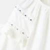 Bestickte Baumwollbluse Bestickte Baumwollbluse