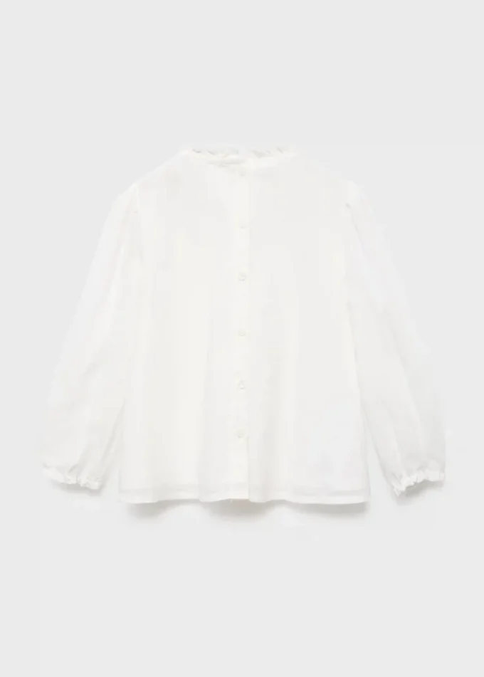 Bestickte Baumwollbluse Bestickte Baumwollbluse