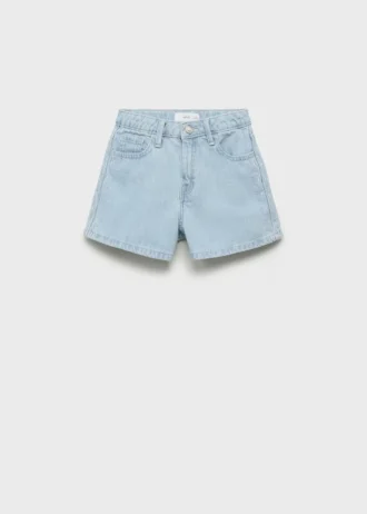 Bestickte Baumwollshorts