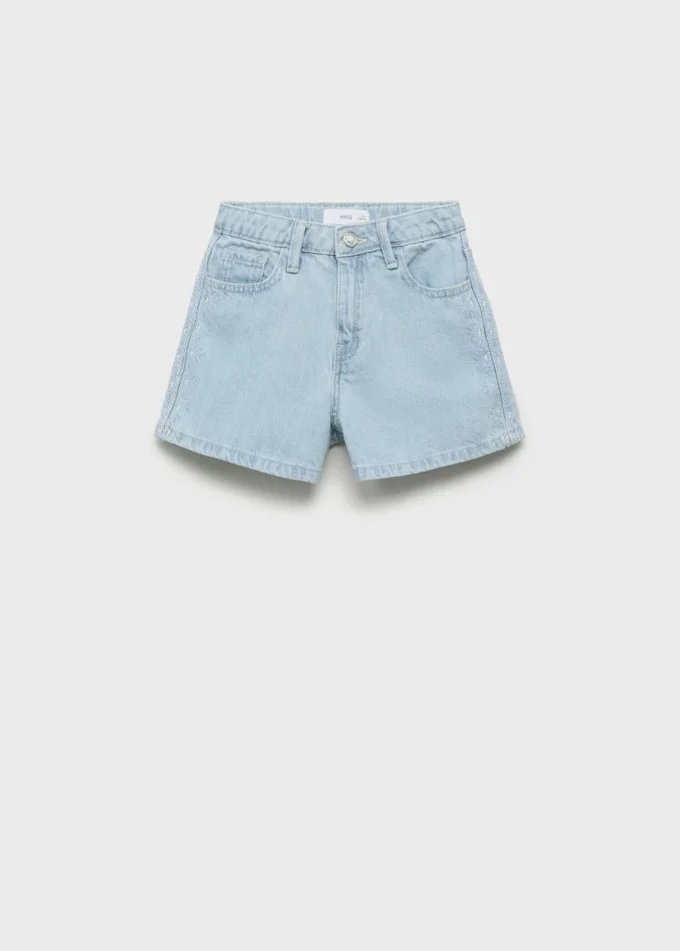 Bestickte Baumwollshorts Bestickte Baumwollshorts