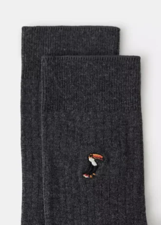 Bestickte Baumwollsocken Bestickte Baumwollsocken