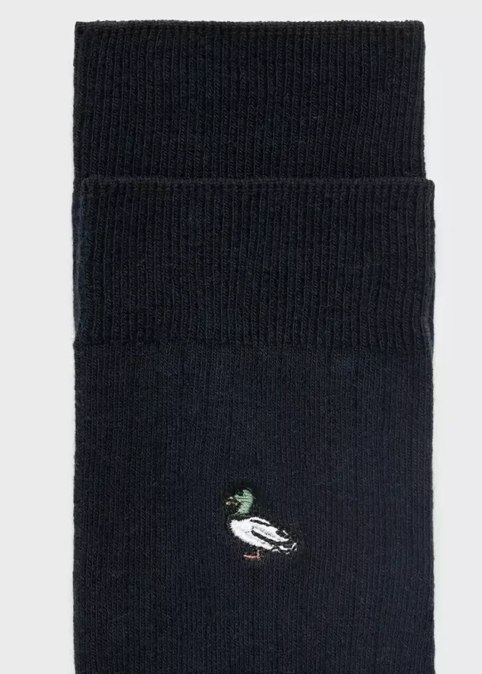 Bestickte Baumwollsocken Bestickte Baumwollsocken