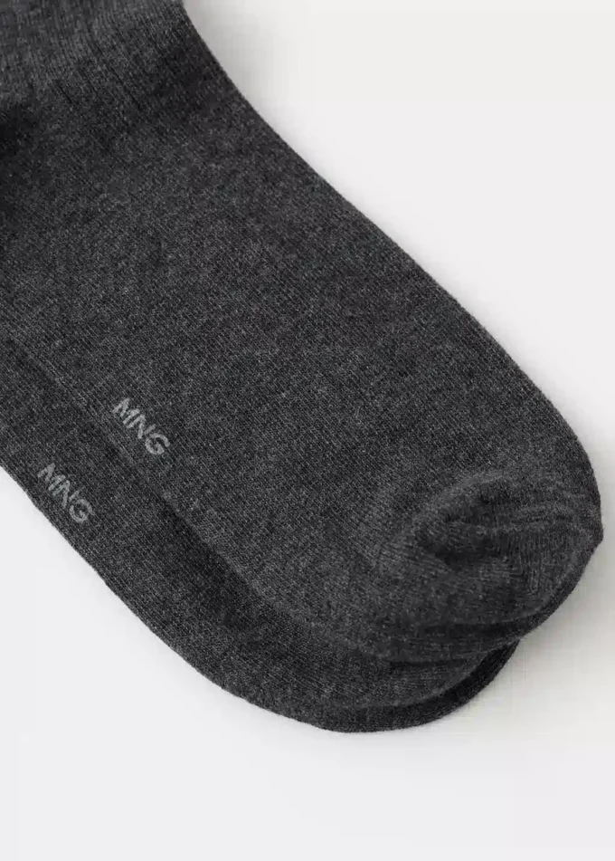 Bestickte Baumwollsocken