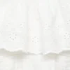 Bestickte Bluse mit Babydoll-Kragen Bestickte Bluse mit Babydoll-Kragen