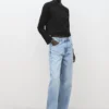 Bestickte Bluse mit Knöpfen Bestickte Bluse mit Knöpfen