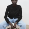 Bestickte Bluse mit Knöpfen Bestickte Bluse mit Knöpfen