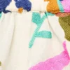 Bestickte Leinen-Shorts Bestickte Leinen-Shorts