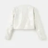 Bestickte Leinenjacke mit Pailletten Bestickte Leinenjacke mit Pailletten