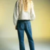 Bestickte Lyocell-Bluse Bestickte Lyocell-Bluse