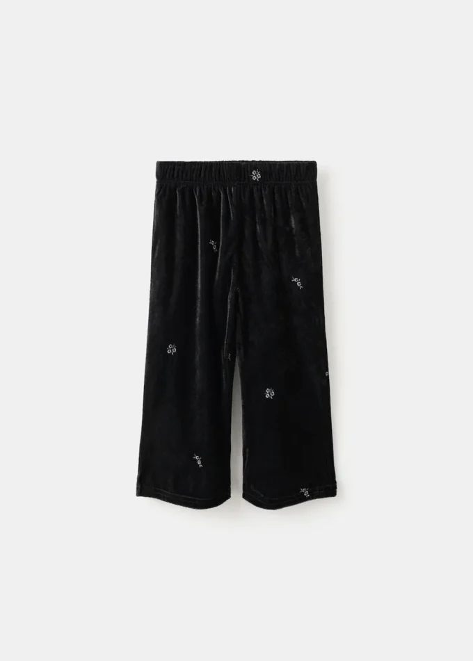 Bestickte Samthose Bestickte Samthose