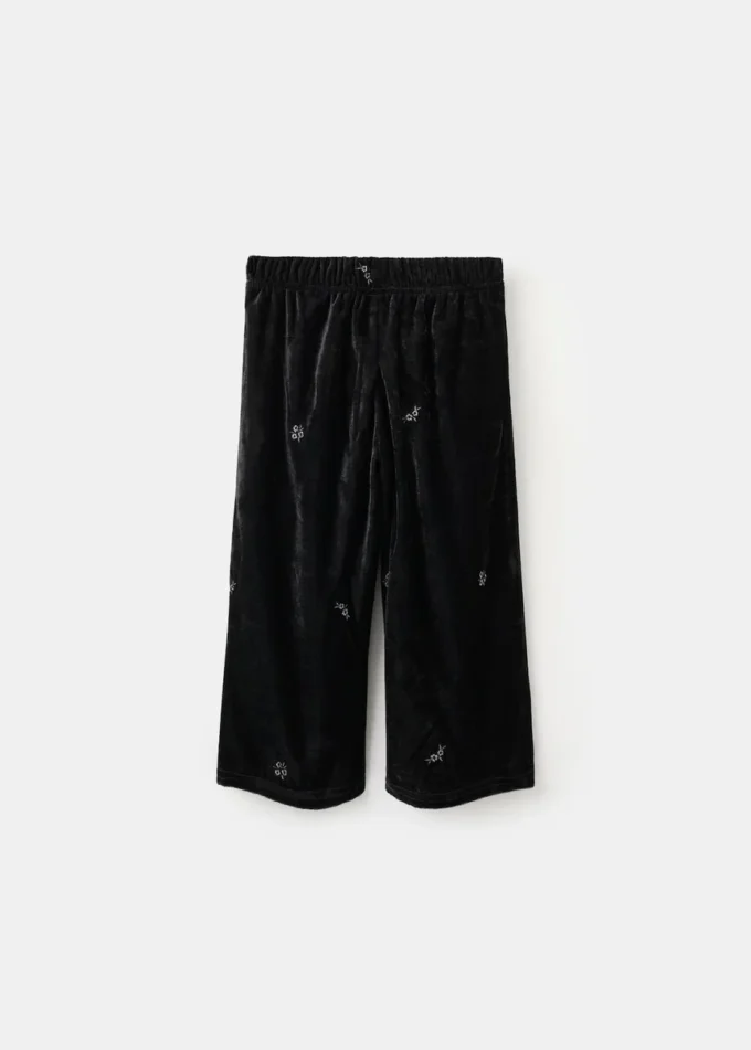 Bestickte Samthose Bestickte Samthose