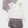 Bestickte Shorts aus Baumwollmischung Bestickte Shorts aus Baumwollmischung