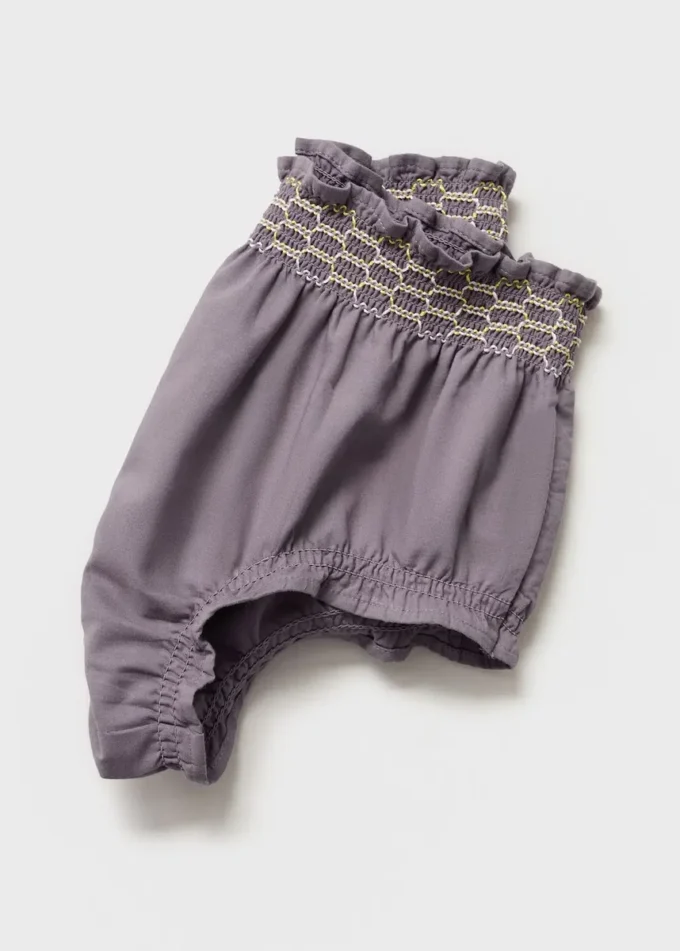 Bestickte Shorts aus Baumwollmischung Bestickte Shorts aus Baumwollmischung