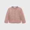 Bestickte Strickjacke Bestickte Strickjacke