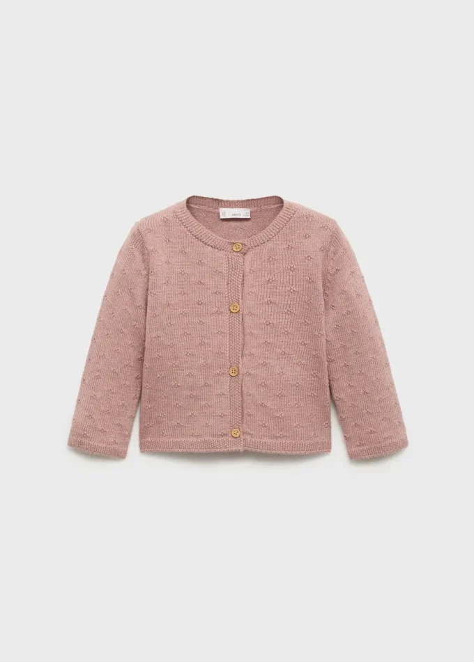 Bestickte Strickjacke Bestickte Strickjacke
