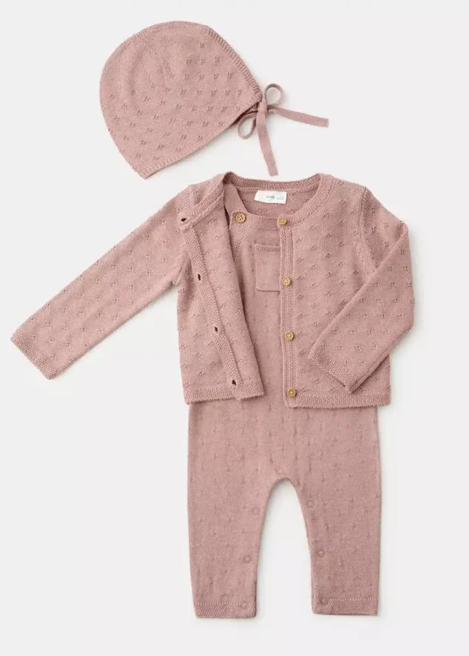 Bestickte Strickjacke Bestickte Strickjacke