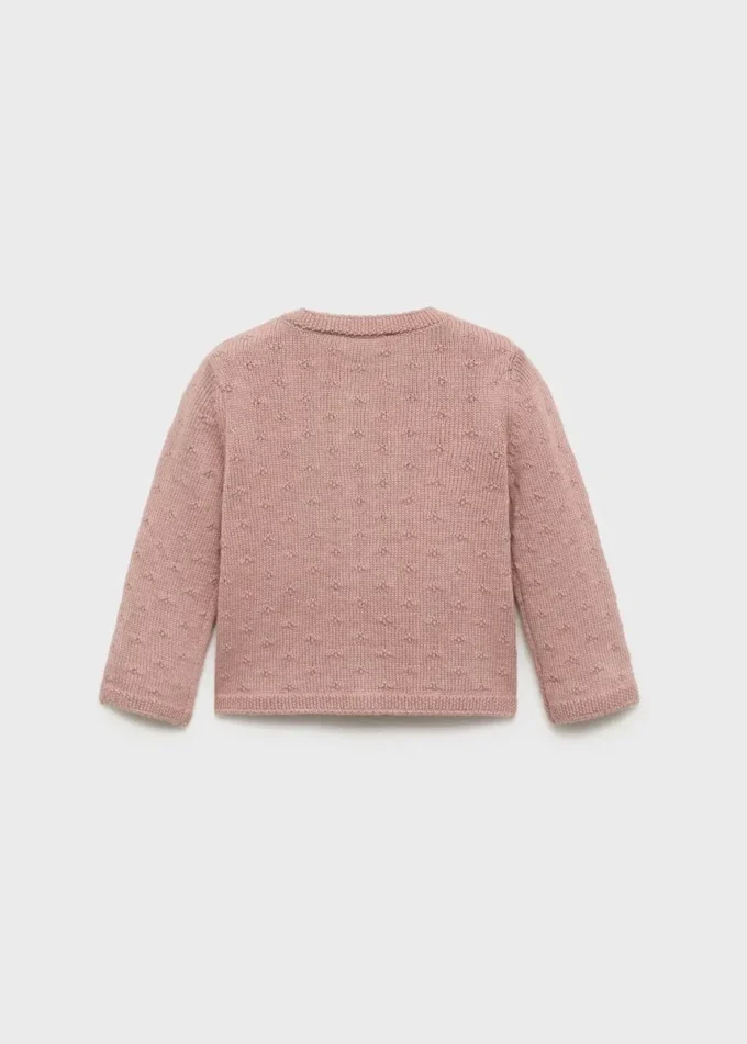Bestickte Strickjacke Bestickte Strickjacke