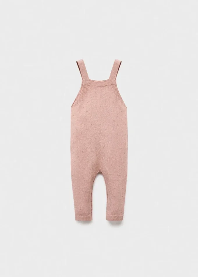 Bestickte Stricklatzhose Bestickte Stricklatzhose