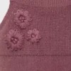 Bestickte Stricklatzhose Bestickte Stricklatzhose