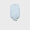 Bestickter Denim-Strampler Bestickter Denim-Strampler