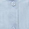 Bestickter Denim-Strampler Bestickter Denim-Strampler