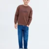 Besticktes Baumwoll-Sweatshirt Besticktes Baumwoll-Sweatshirt